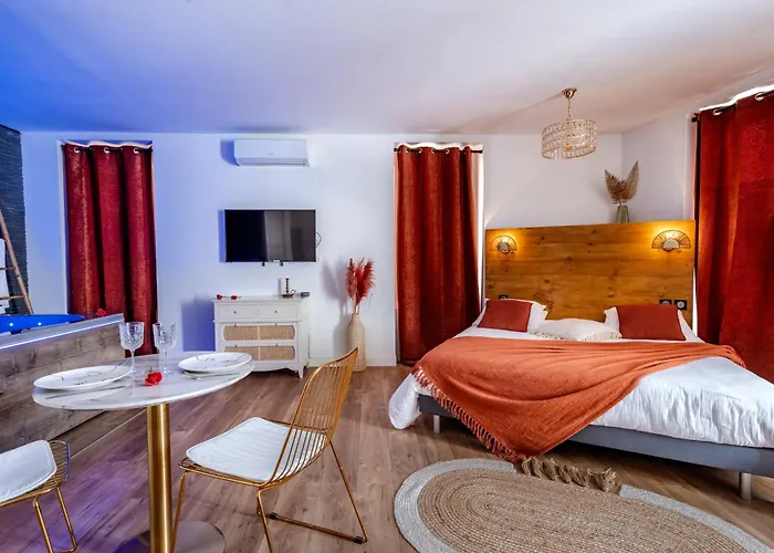 Loft Romantique - Spa Privatif - Spa Noctambulles