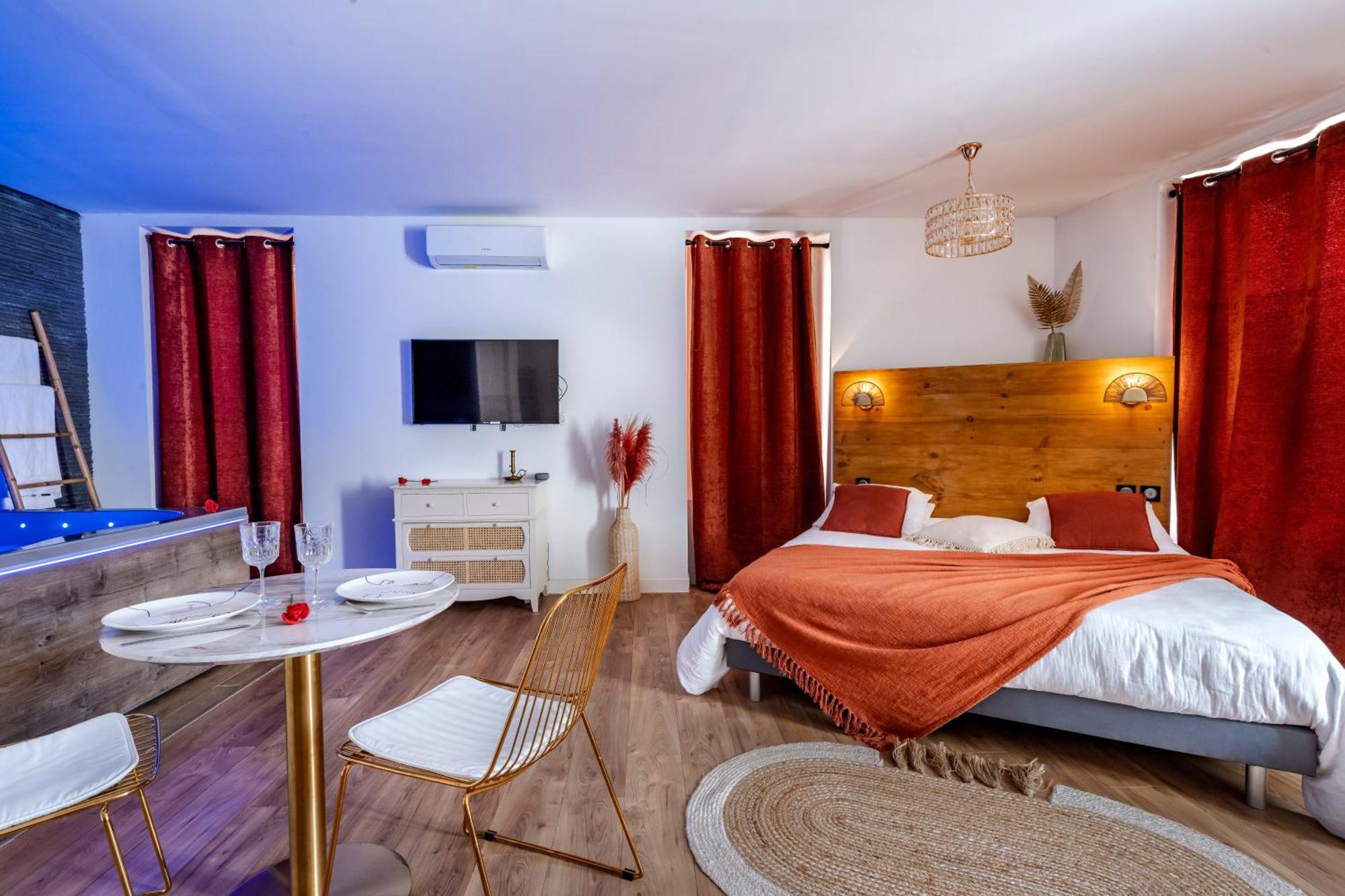Apartment Loft Romantique - Privatif - Noctambulles *