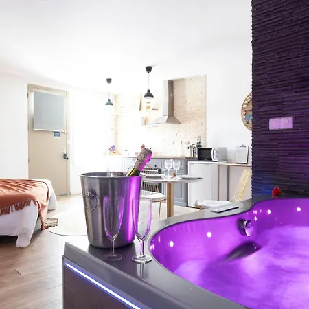 Loft Romantique - Spa Privatif - Spa Noctambulles Hyères Exterior foto